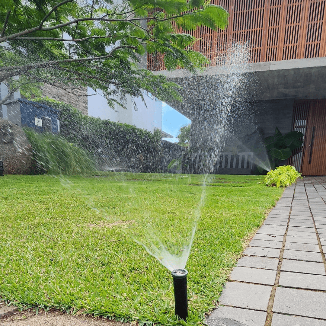 irrigação automatizada de jardim